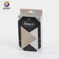 Caixa de gaveta brilhante com janela transparente